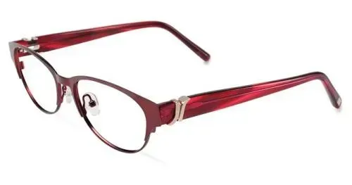 Jones New York J481 Eyeglasses Burgundy 52mm Women