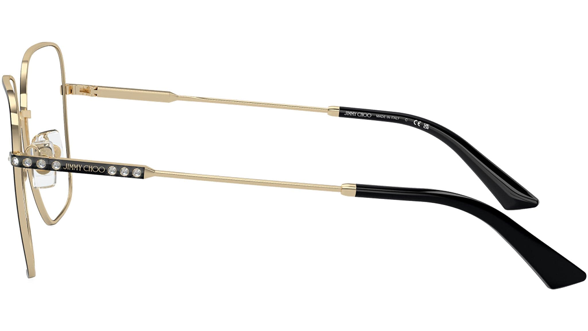 Jimmy Choo 0JC2001B 3010 Eyeglasses Pale Gold 55mm Women 3