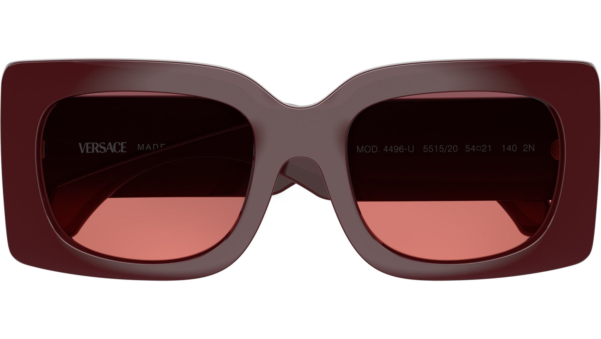 Versace 0VE4496U 551520 Sunglasses Burgundy 54mm 5
