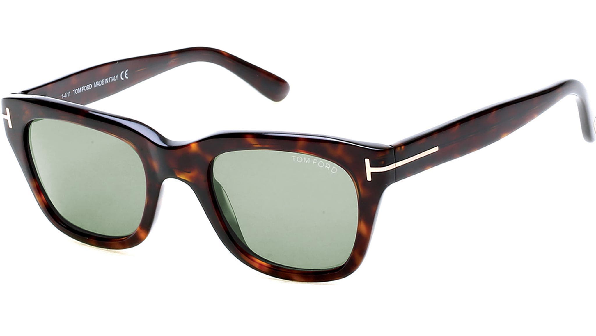 Tom Ford FT0237 SNOWDON 52N Sunglasses Dark Havana 52mm