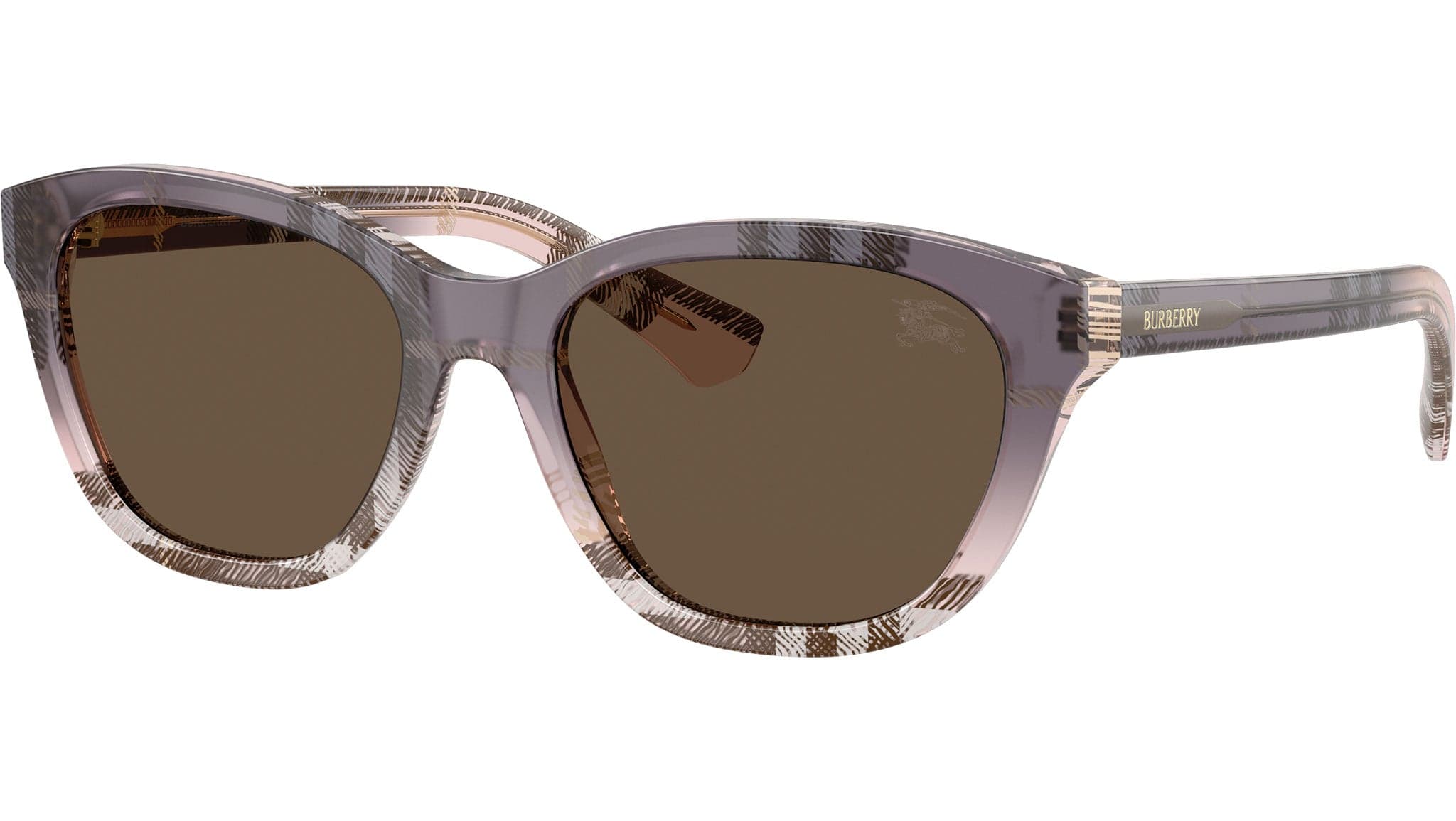 Burberry 0BE4486 422073 Sunglasses Check Gradient Rose 54mm Women