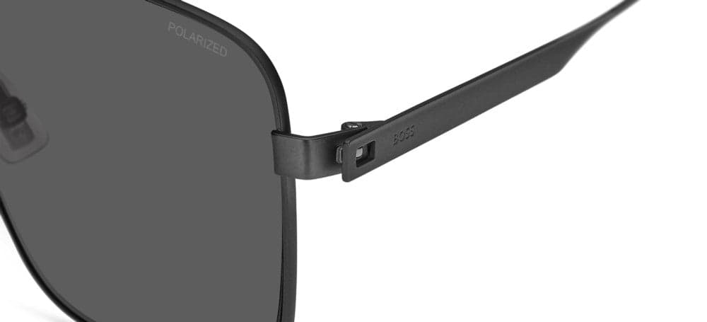 HUGO BOSS BOSS 1695/S 0SVK M9 Sunglasses Matte Ruthenium Silver 58mm Men 3