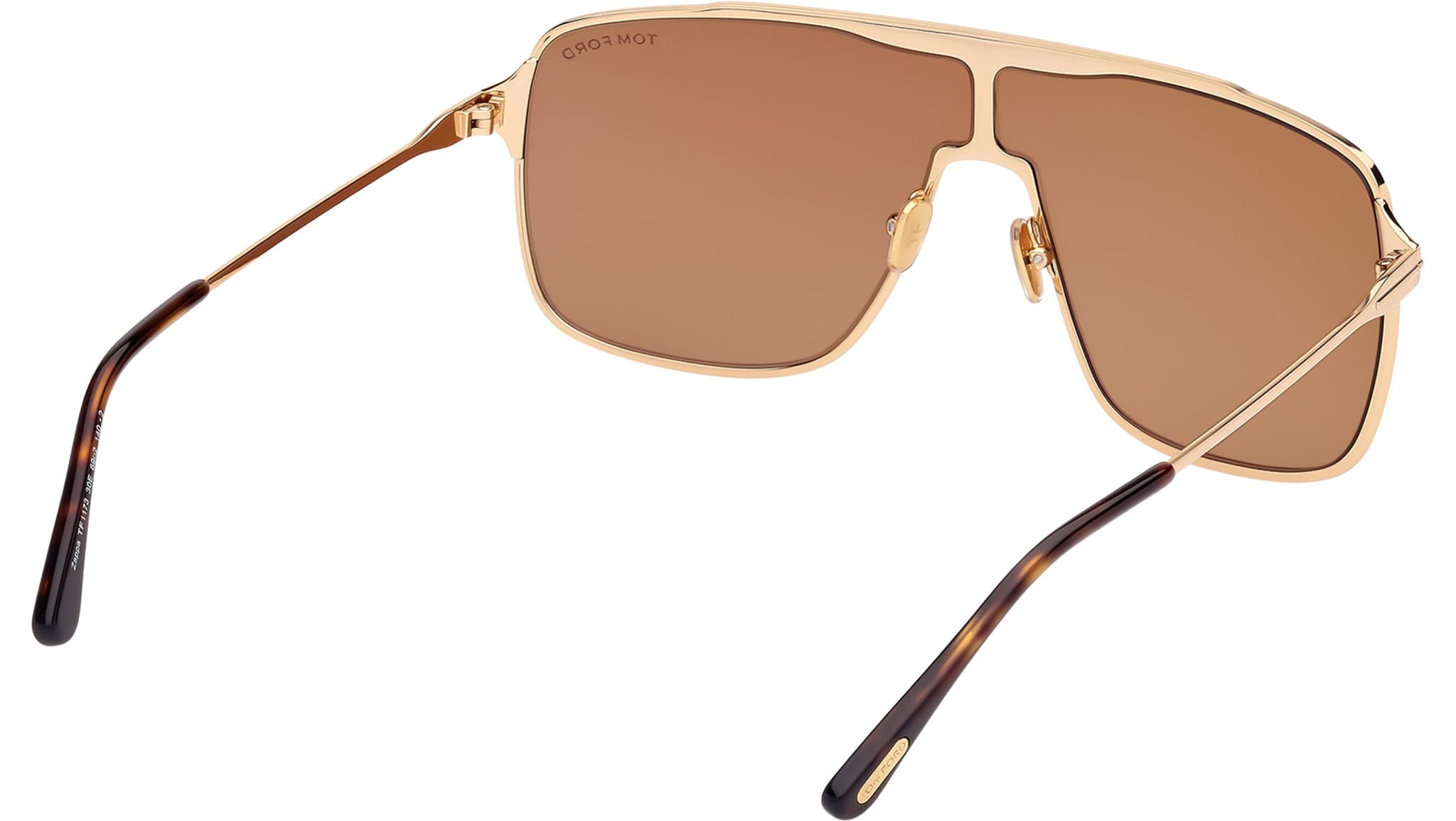 Tom Ford FT1173 30E Sunglasses Shiny Deep Gold 69mm Men 5