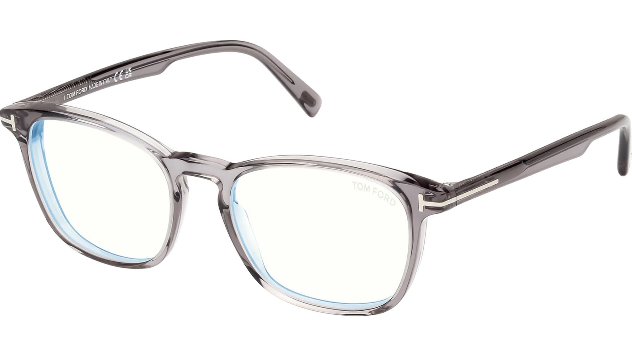 Tom Ford TF5960B 020 Eyeglasses Gray 52mm Women