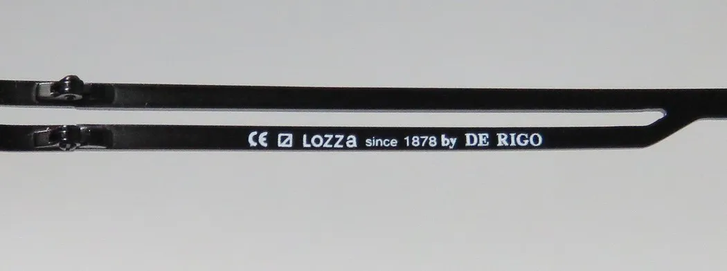 Lozza 2017 531 Eyeglasses Black 55mm Unisex 8