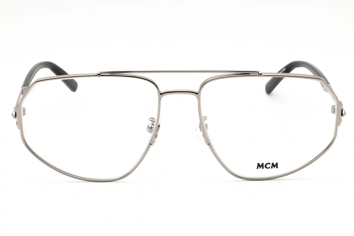 MCM MW5014-H 014 Eyeglasses Shiny Light Ruthenium 58mm Men 2