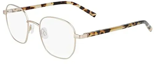 Nautica N7313 712 Eyeglasses Matte Gold 49mm Men