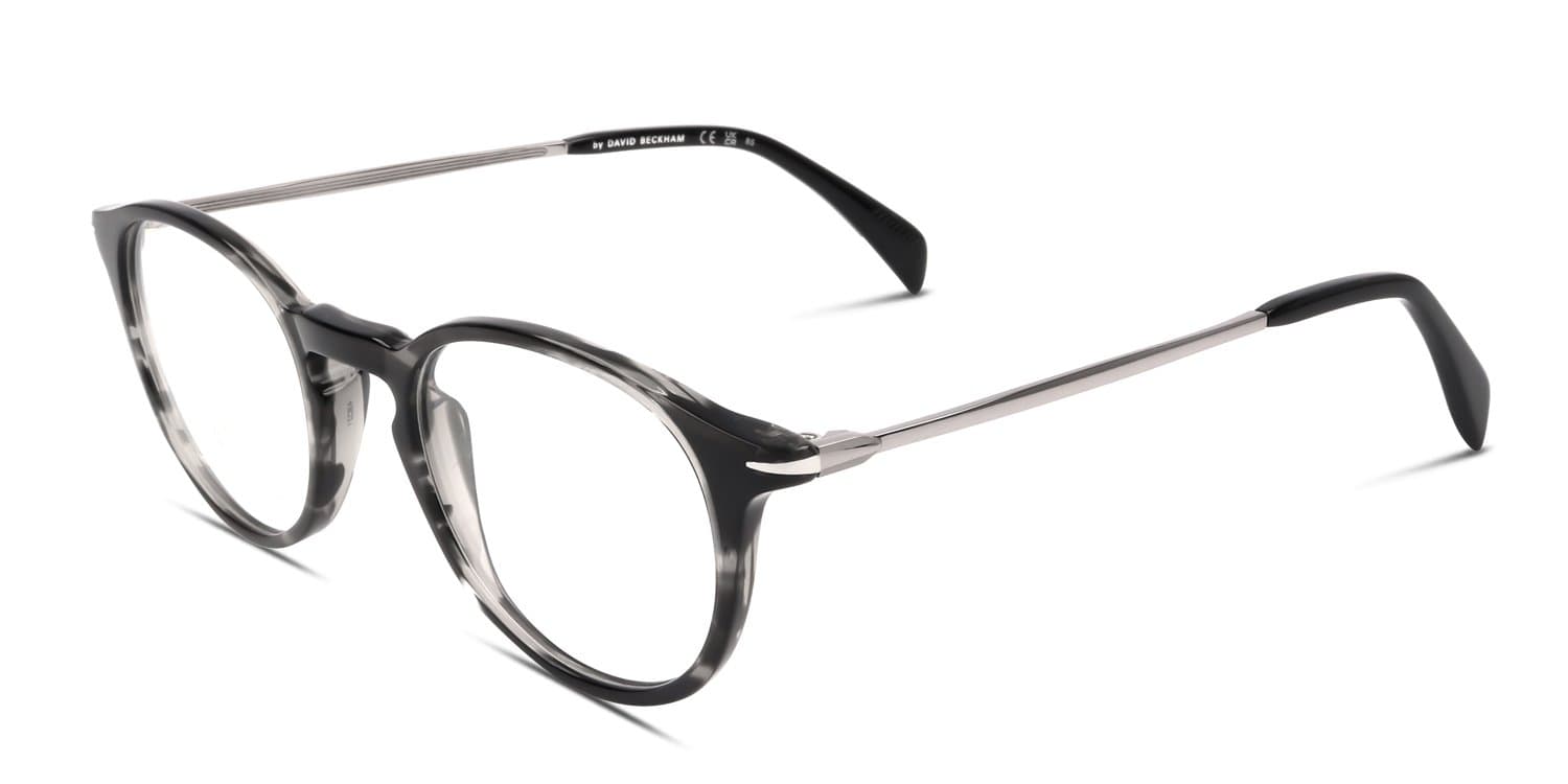 David Beckham DB 1049 02W8 Eyeglasses Grey Horn 48mm Men