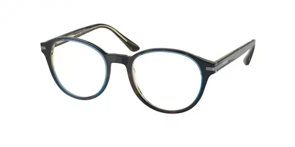 Prada PR13WV ZXH1O1 Eyeglasses Tortoise 49mm Men