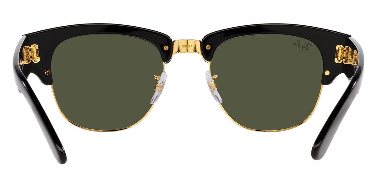 Ray-Ban RB0316S Mega Clubmaster 90131 Sunglasses Black Gold 53mm Women 4
