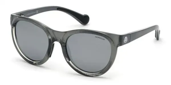 Moncler ML0087 08C Sunglasses Grey 52mm Women
