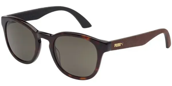 Puma PU0042SA 003 Sunglasses Havana 51mm Women