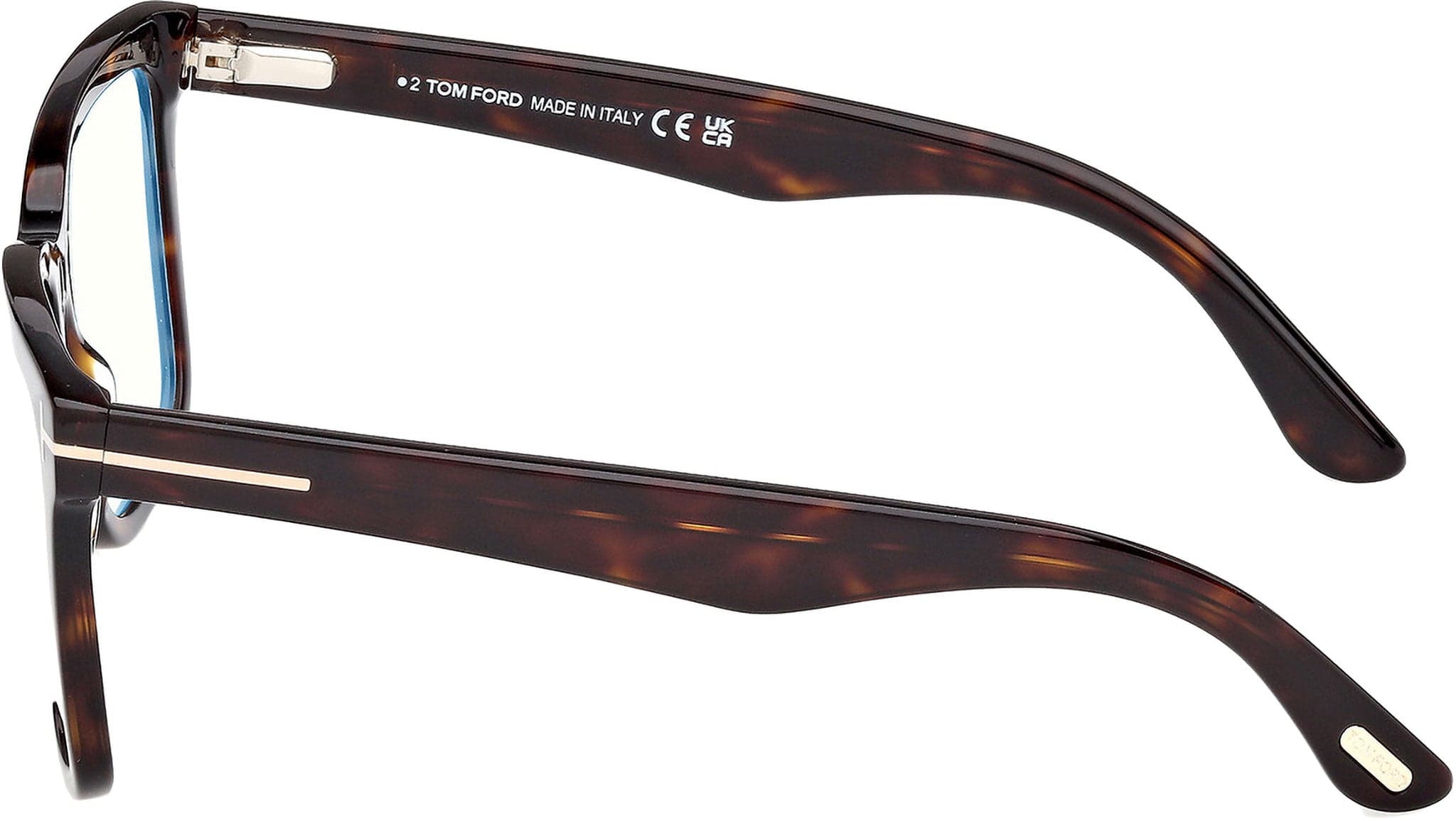 Tom Ford FT6069-B 052 Eyeglasses Dark Havana 54mm 3