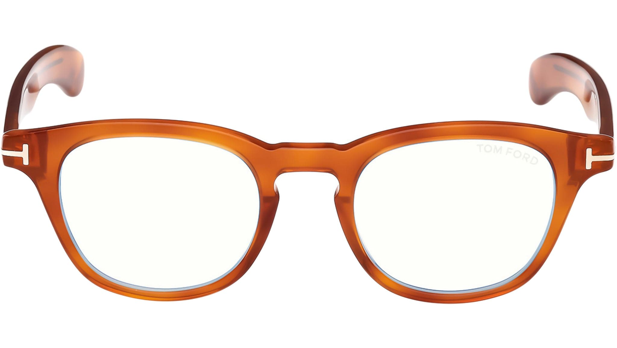 Tom Ford FT5976-B 053 Eyeglasses Blonde Havana 47mm Men 2