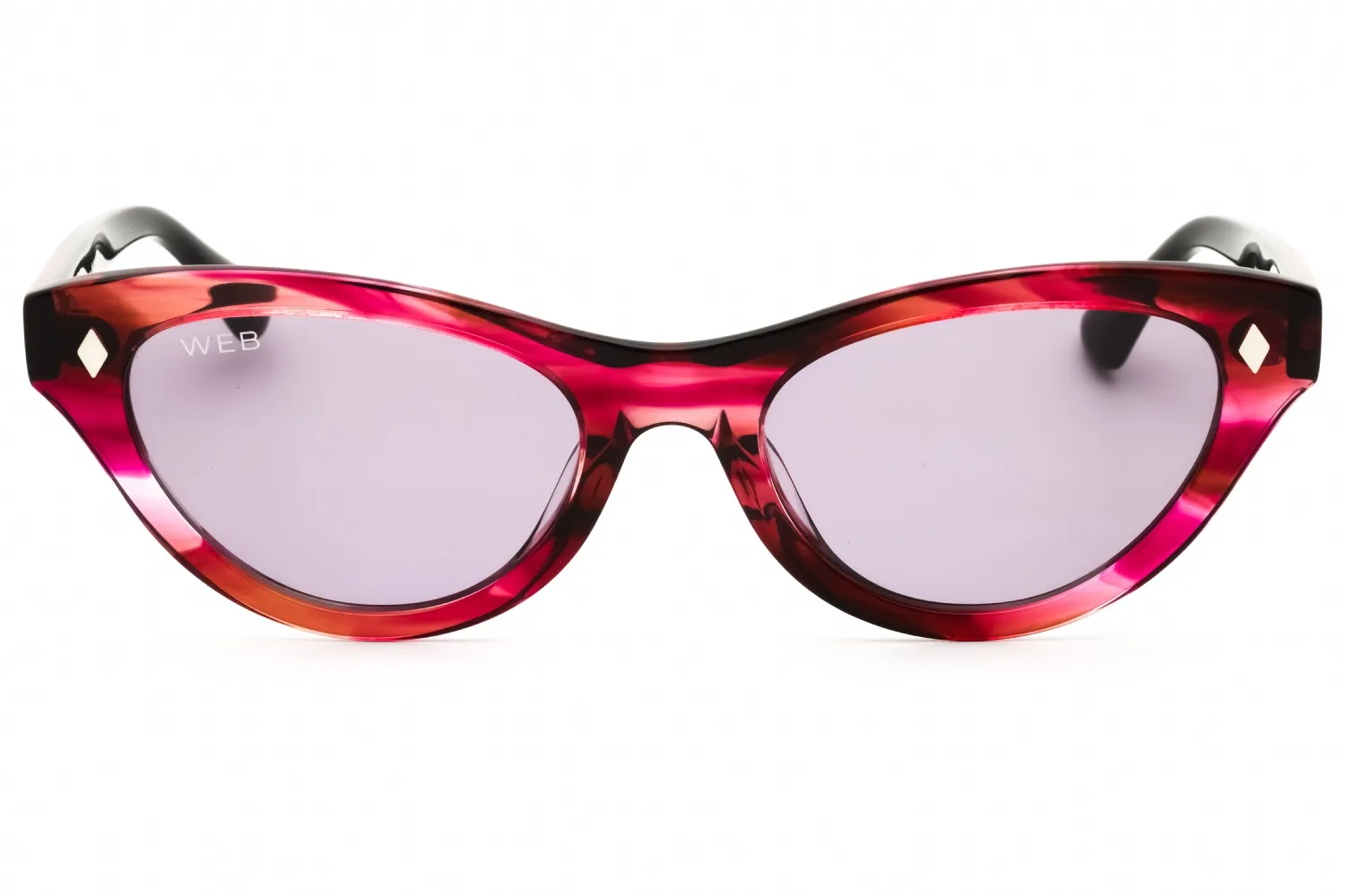 Web WE0330 71A Sunglasses Bordeaux 52mm Women 2