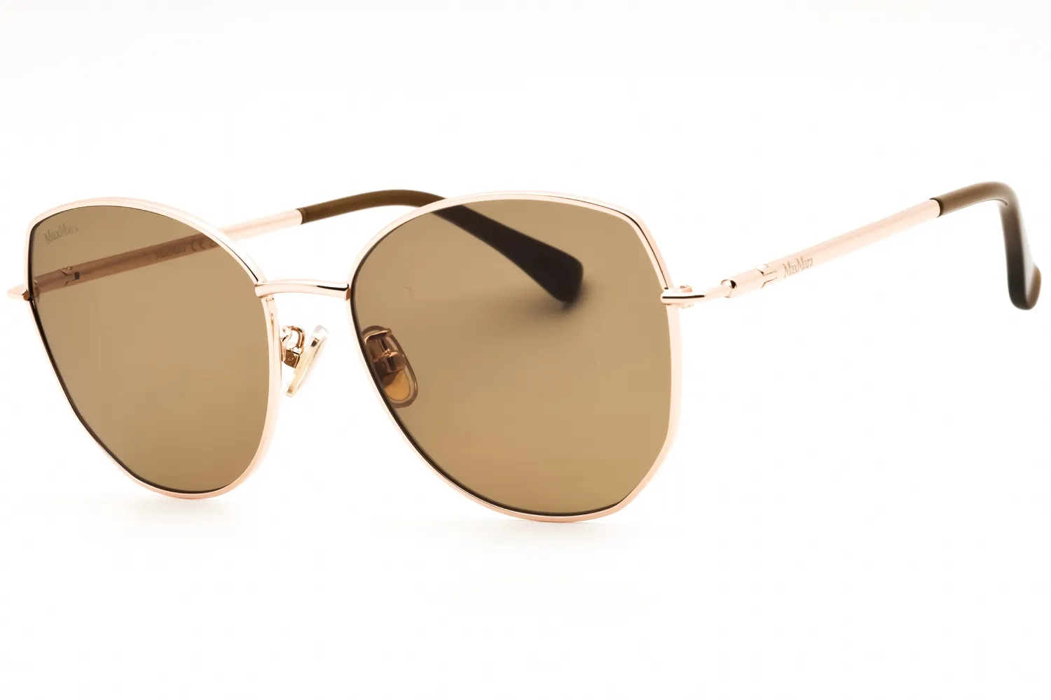 Max Mara MM0114-K 32E Sunglasses Gold 58mm Women