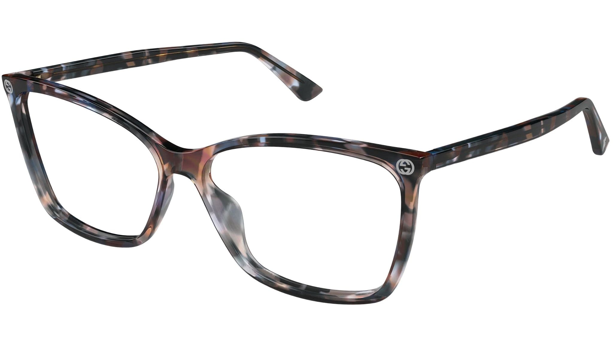 Gucci GG0025O 015 Eyeglasses Havana 58mm Women