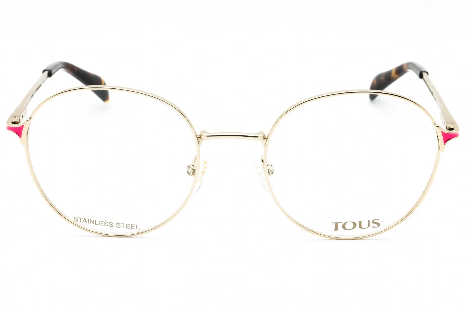 Tous VTO448 0492 Eyeglasses Light Gold 51mm Women 2