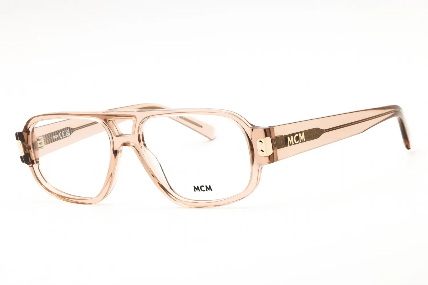 MCM MW5012 072 Eyeglasses Shiny Pink 55mm Men