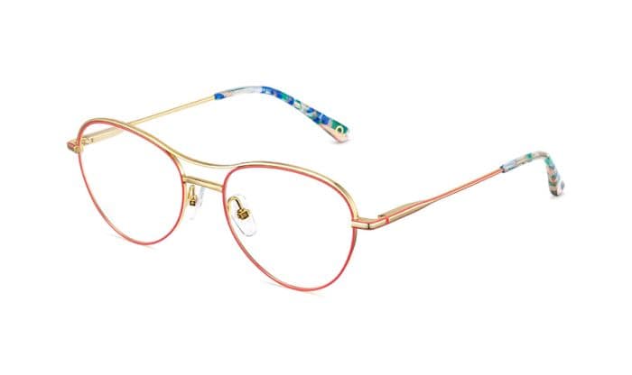 Etnia Barcelona LIDA 2COGD Eyeglasses Gold 52mm Women 2