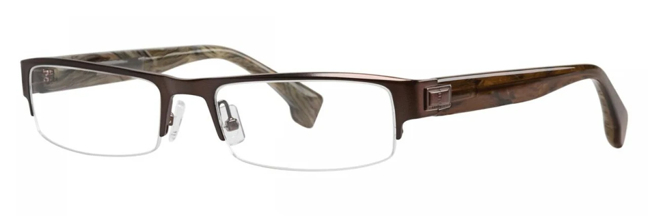 Republica Philly Eyeglasses Brown 53mm Men