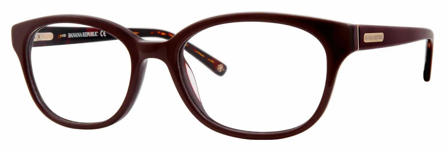 Banana Republic Kyna LHF Eyeglasses Burgundy 51mm Women