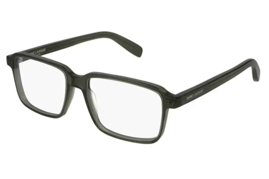 Saint Laurent SL190 007 Eyeglasses Green 56mm Unisex