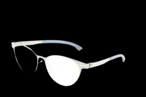 ic! berlin bossa nova Eyeglasses Pearl Grey 50mm Women