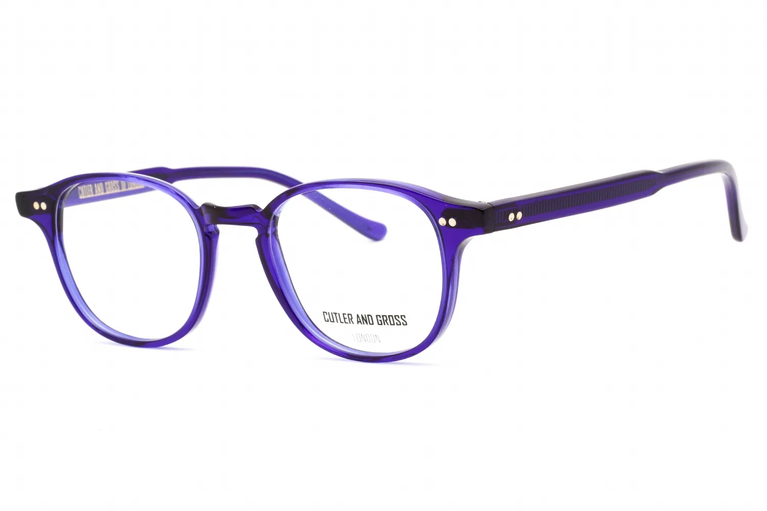Cutler and Gross CG1312 004 Eyeglasses Purple 47mm Women