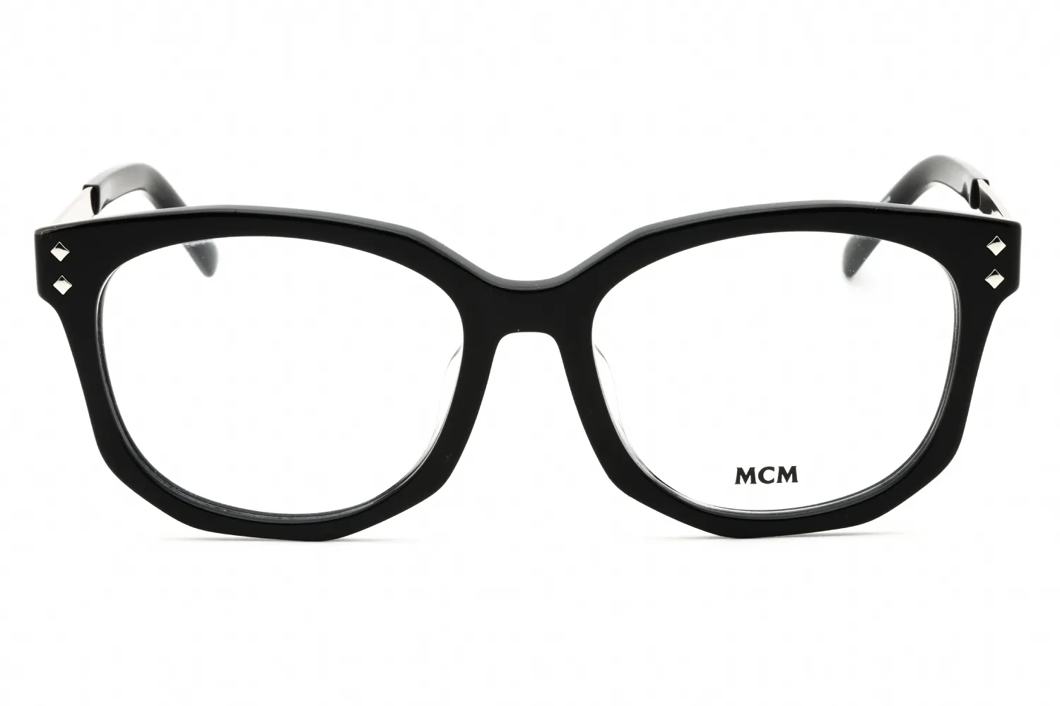 MCM MW5017-D 001 Eyeglasses Shiny Black 54mm Women 2