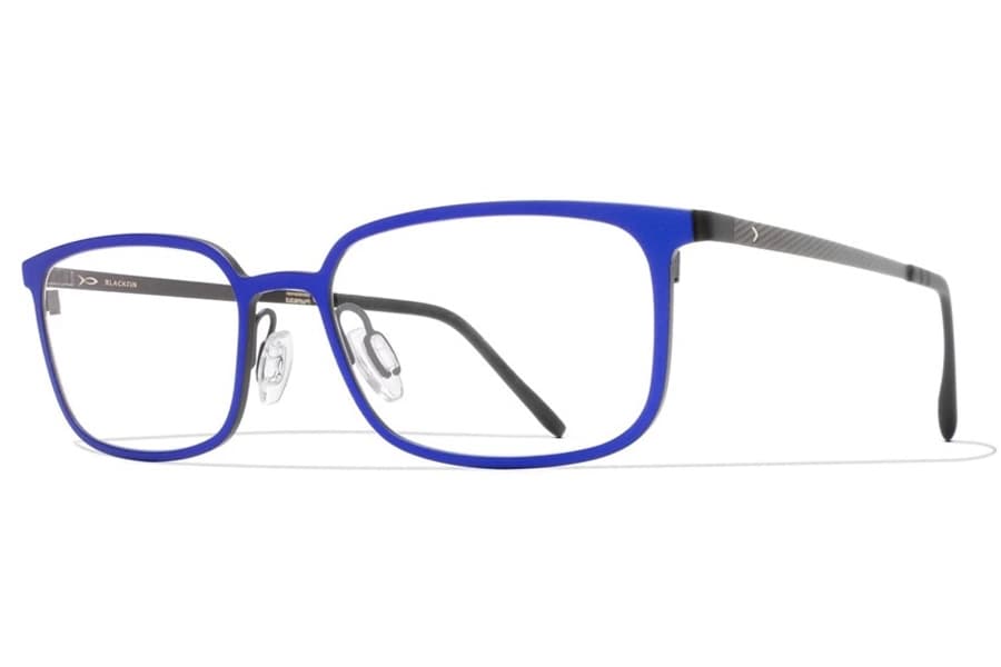 Blackfin BF900 Col. 1156 Eyeglasses Matte Blue/brown 55mm Unisex