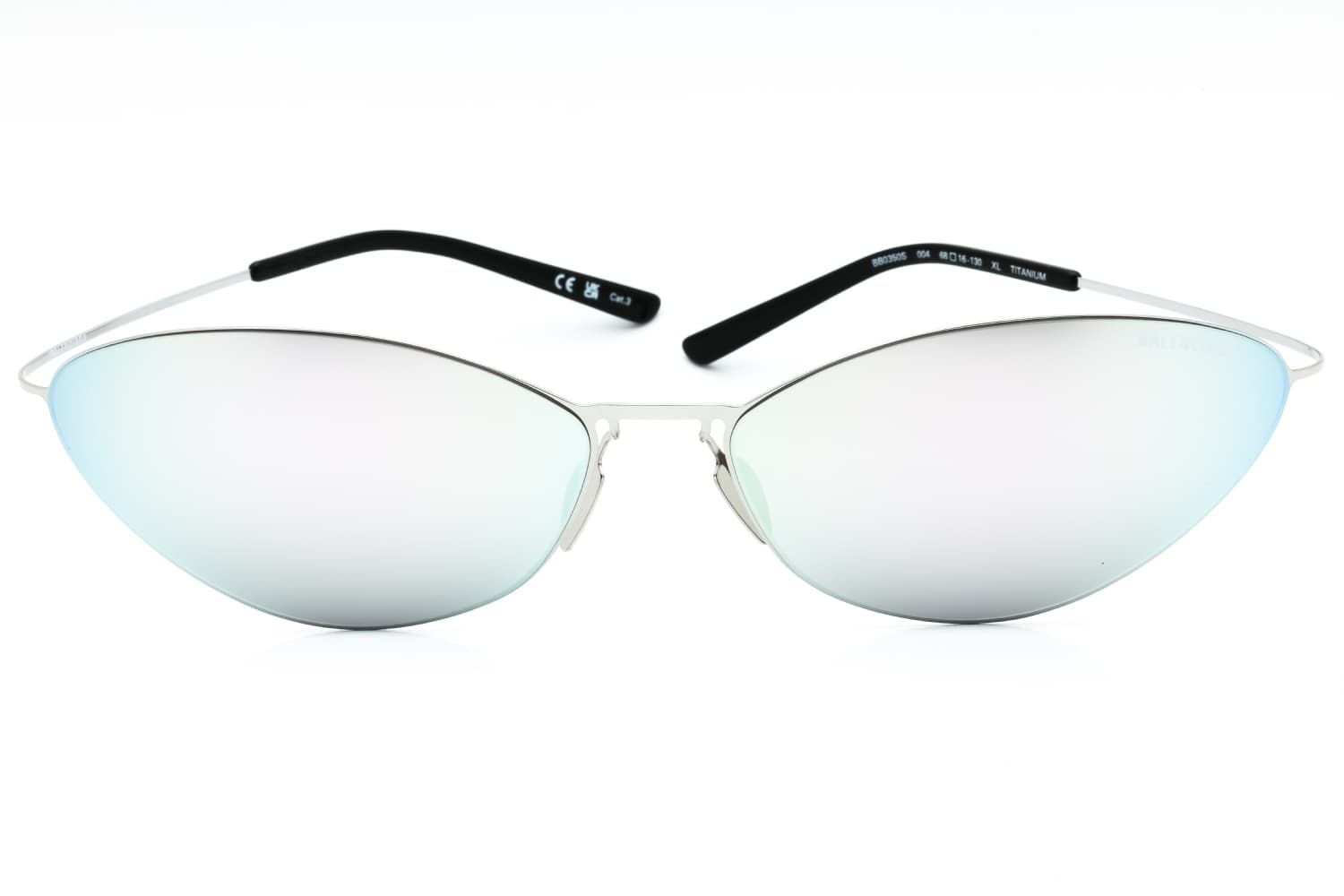 Balenciaga BB0350S 004 Sunglasses Silver 68mm 2