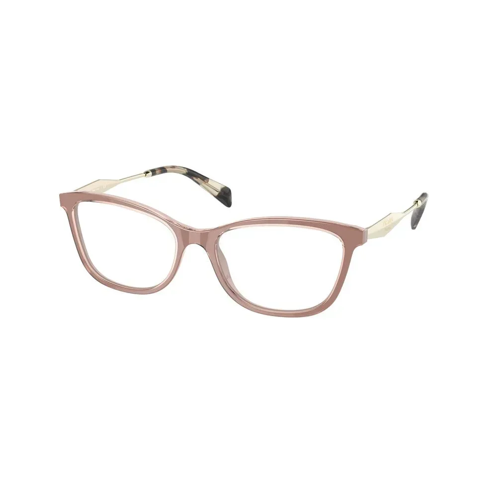 Prada PR02 01Y1O1 Eyeglasses Alabaster/crystal 52mm Women