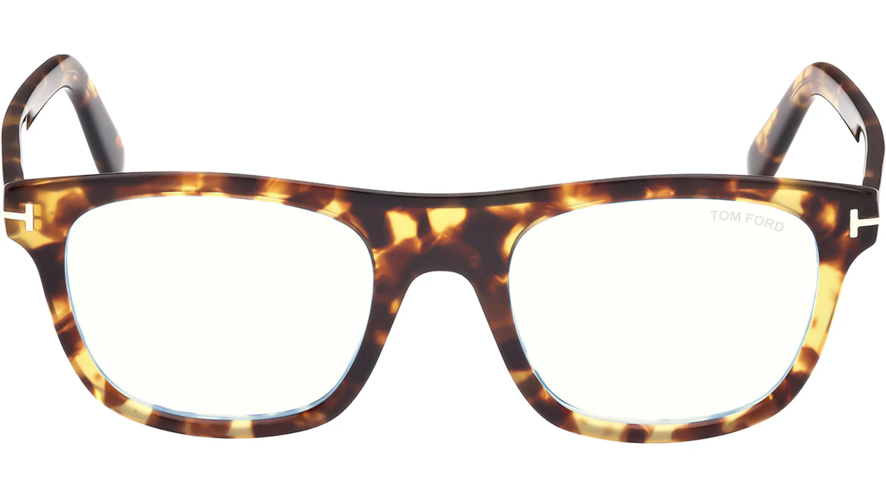 Tom Ford FT5939B 53 Eyeglasses Blonde Havana 52mm Men 2
