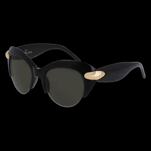 Pomellato PM0018S 001 Sunglasses Black 50mm Women