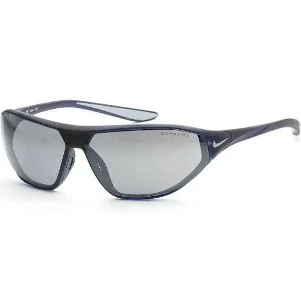 Nike DQ0803 410 Sunglasses Transparent Navy Blue 65mm Men