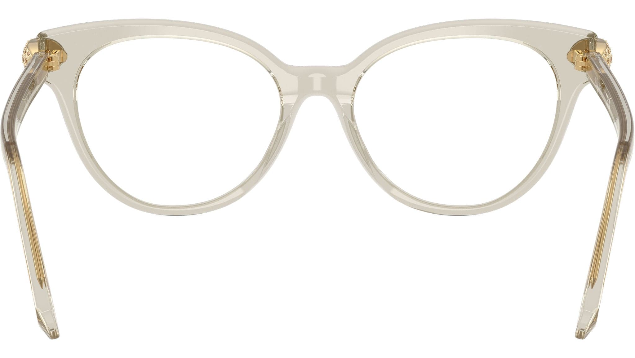Swarovski 0SK2046 3003 Eyeglasses Transparent Beige Brown 51mm Women 4