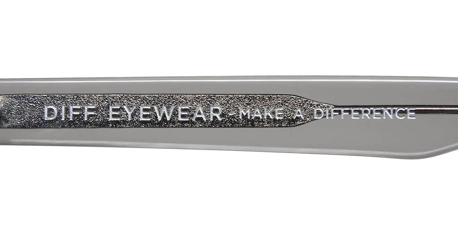Diff Kenzie tm Sunglasses Tempete Grey Crystal 54mm 7