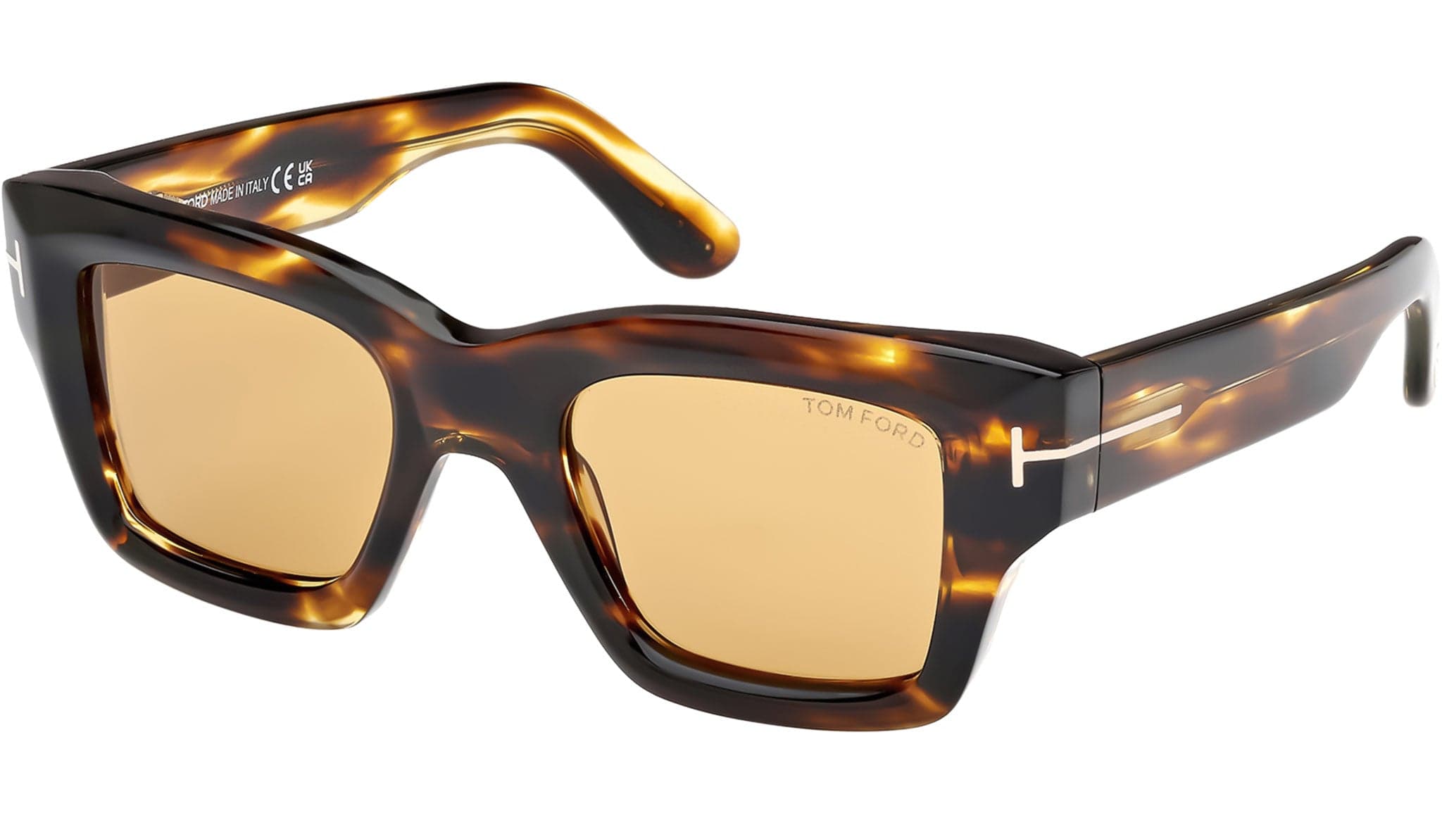 Tom Ford FT1154 52E Sunglasses Dark Havana 50mm