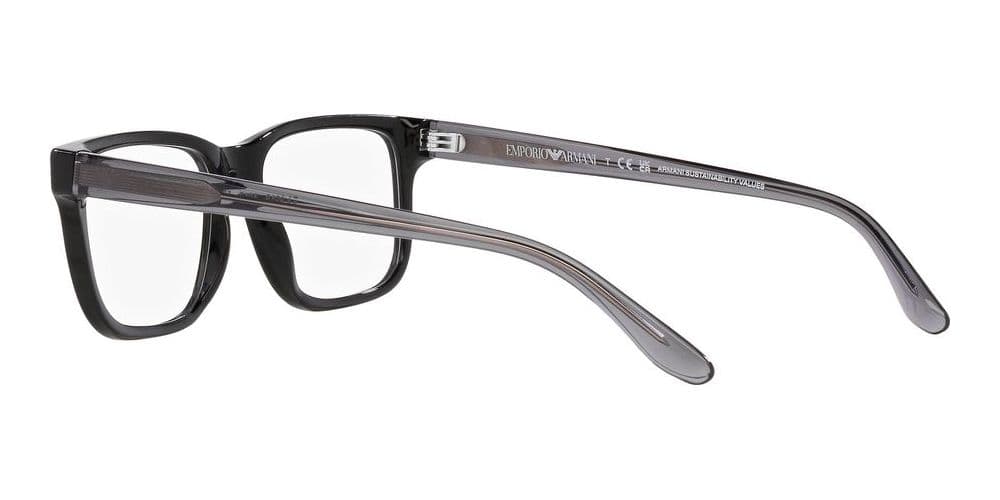 Emporio Armani 0EA3218 5017 Eyeglasses Black 55mm Men 5