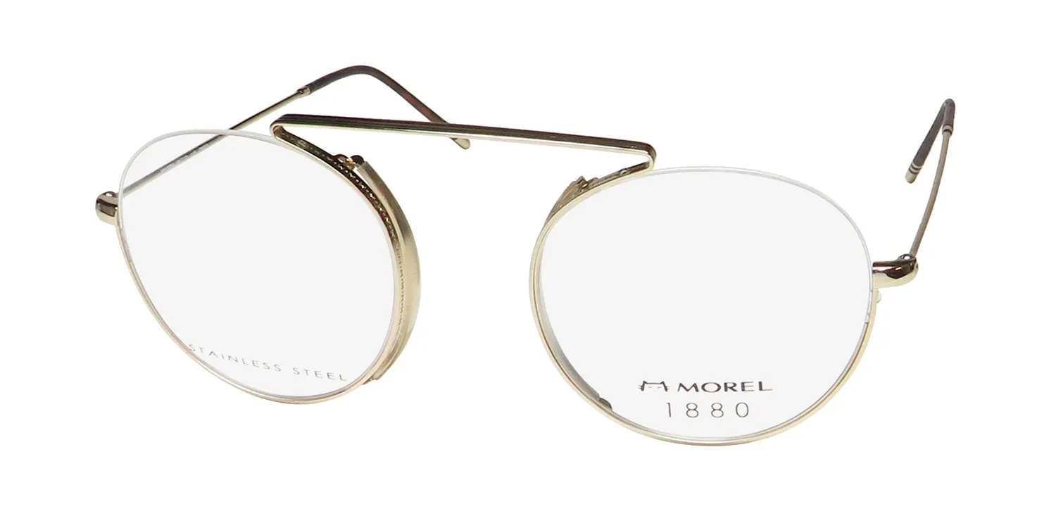 Morel 1880 60122m dm12 Eyeglasses Yellow Gold 49mm