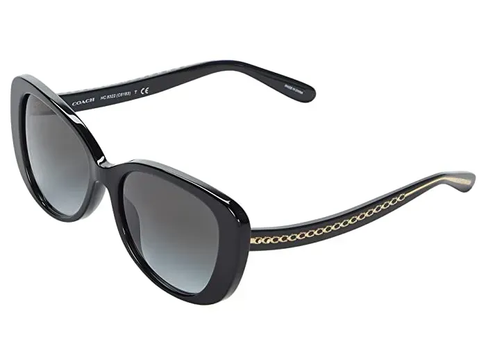 Coach C6183 Sunglasses Black 54mm Women
