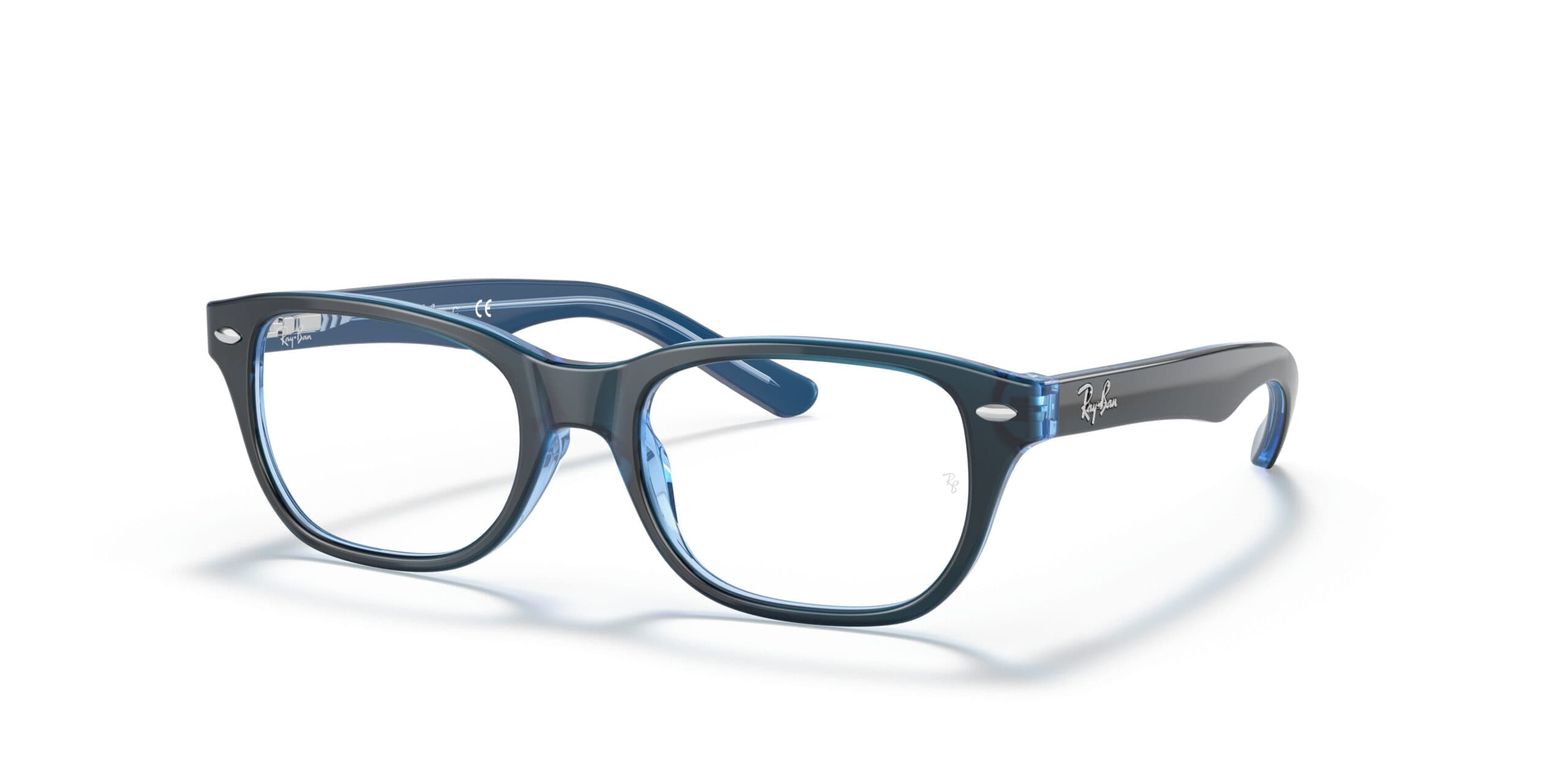 Ray-Ban RB1555 3667 Eyeglasses Blue 48mm Kids