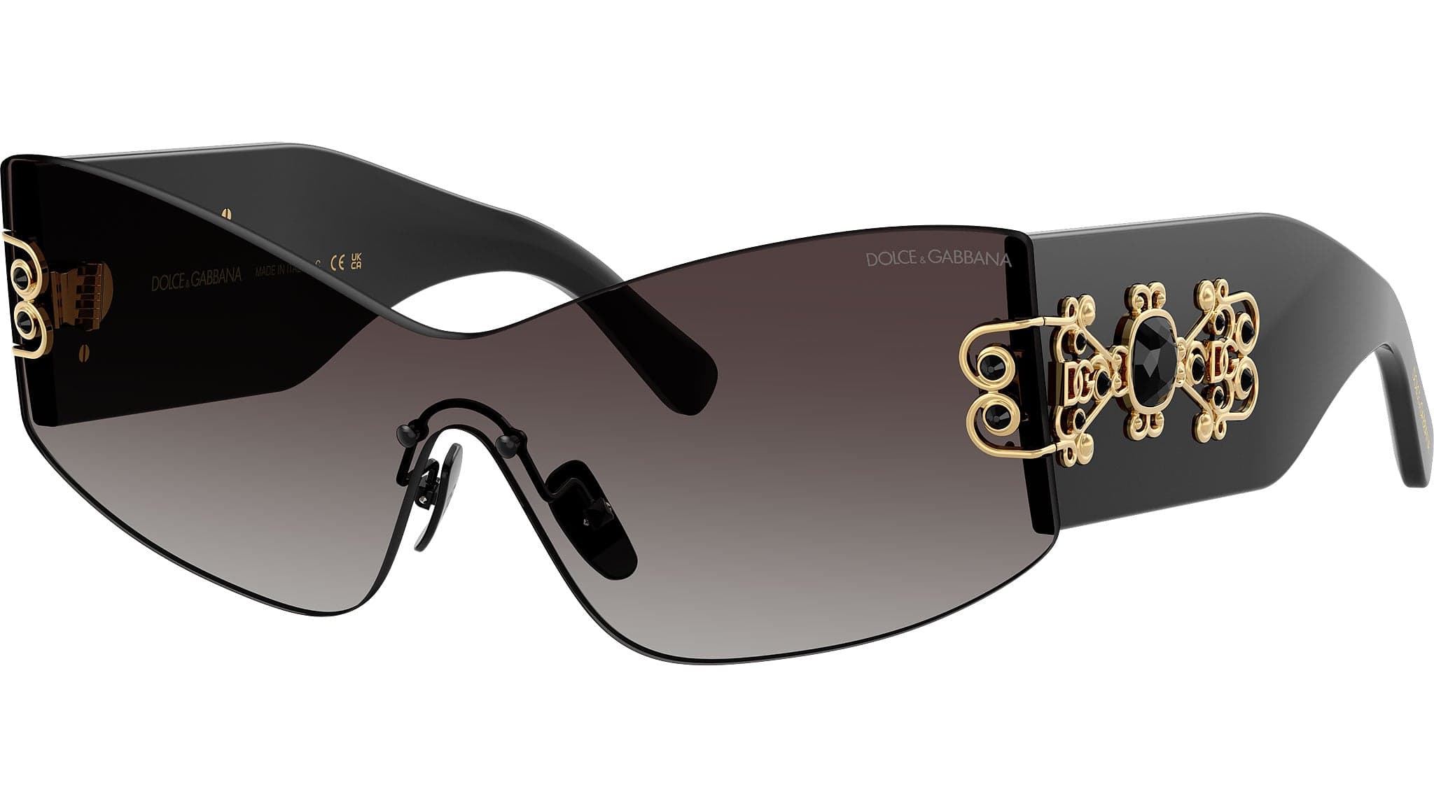 Dolce & Gabbana DG4526B 501/8G Sunglasses Black 14mm Women