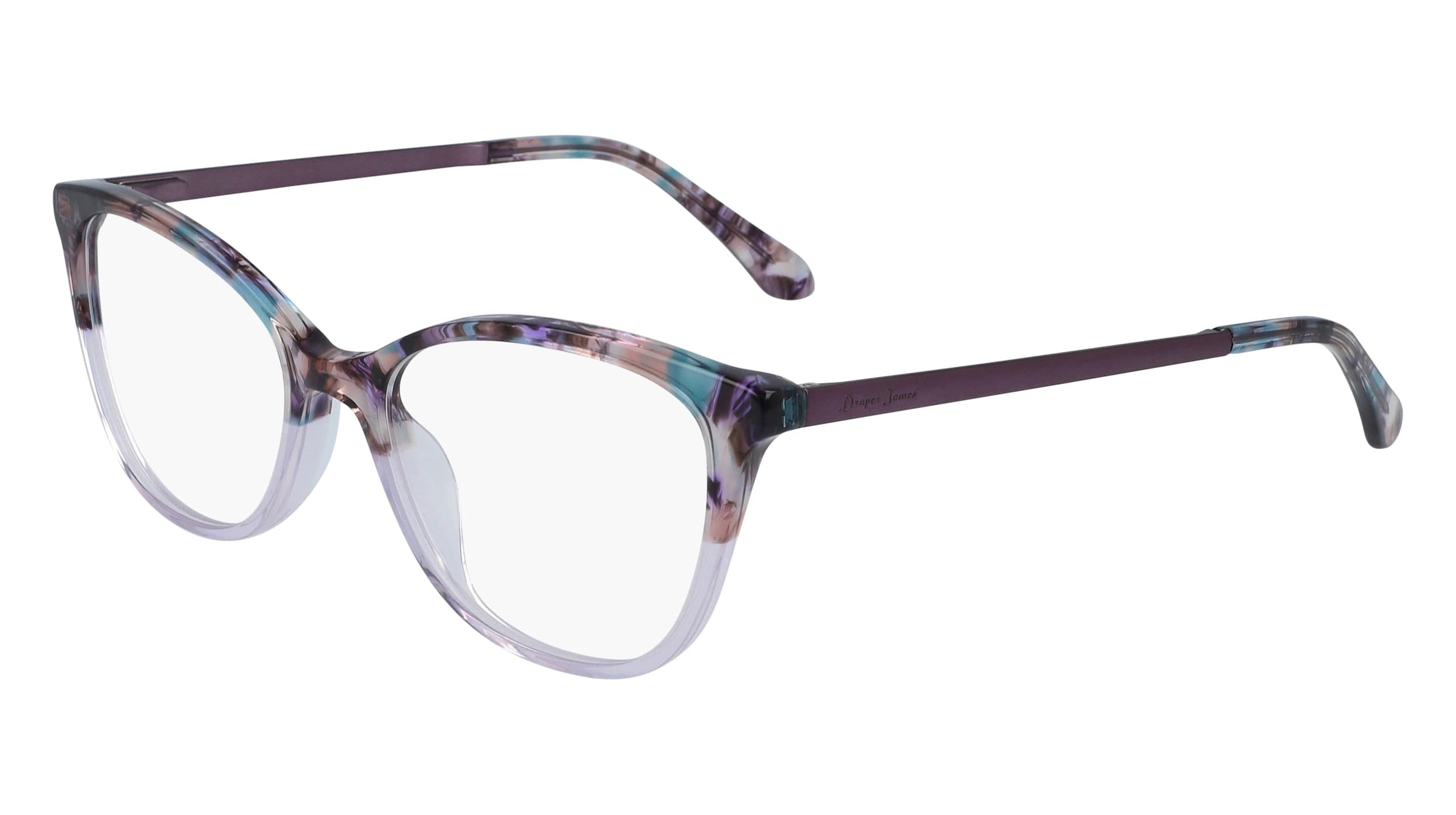 Draper James DJ5008 505 Eyeglasses Plum Gradient 51mm Women