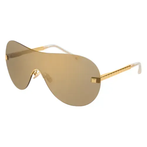 Boucheron BC0041S 002 Sunglasses Gold 99mm Women