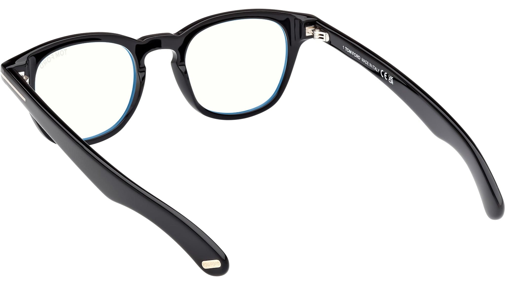 Tom Ford FT5976-B 001 Eyeglasses Shiny Black 47mm Men 4