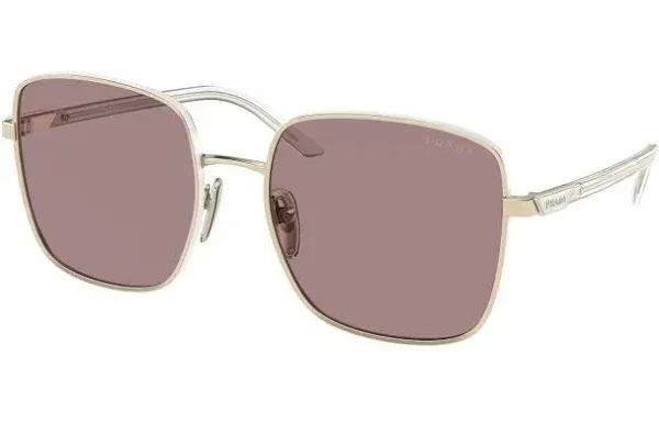 Prada 0PR55YS ZVN06I Sunglasses Pale Gold 57mm Women