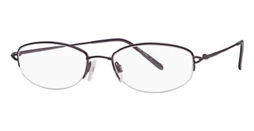 Marchon 635 SOFT SATIN PURPLE FL 635 Eyeglasses Purple 53mm Women