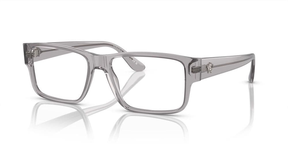 Versace MOD.3342 593 Eyeglasses Gray 57mm Men
